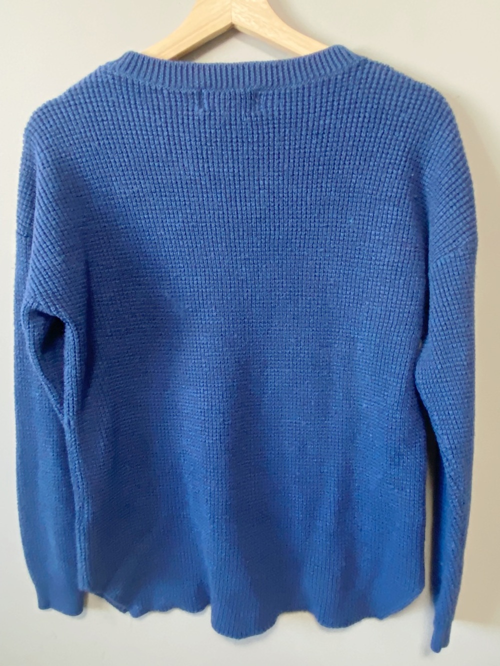 Kersh Sapphire Blue Crewneck Knit Sweater - Picture 2 of 6